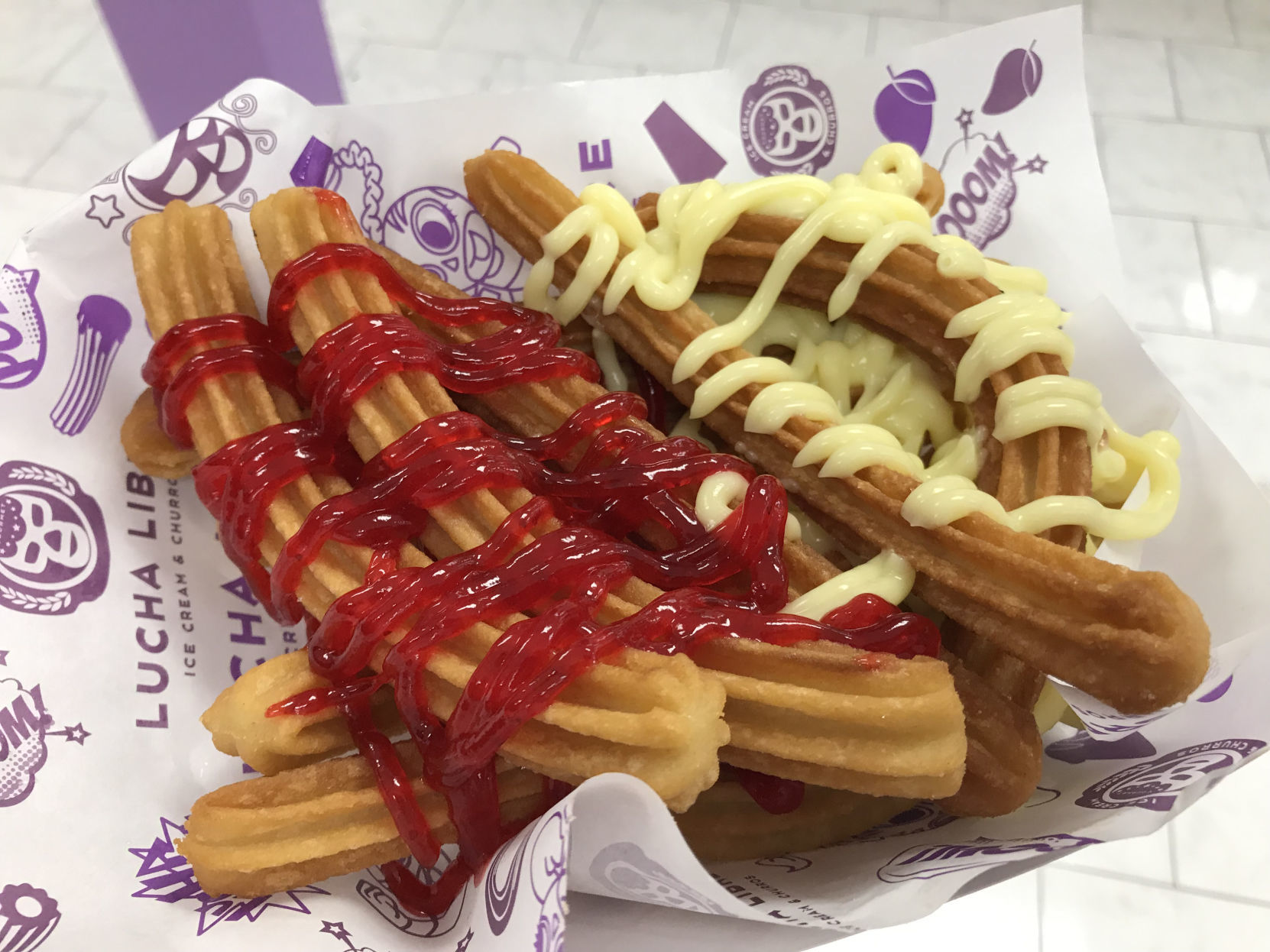 Lucha Libre Ice Cream